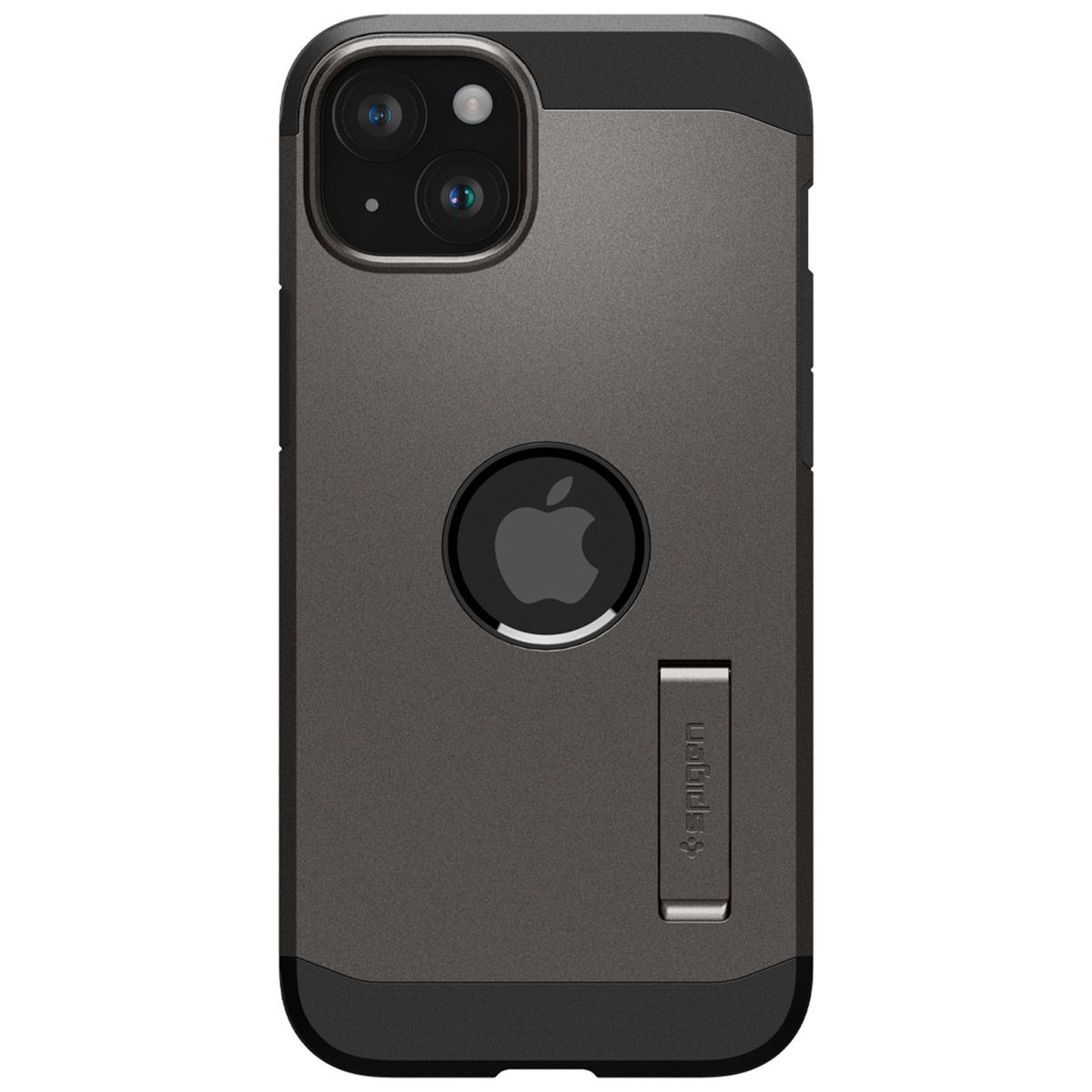 Spigen Tough Armor Backcover MagSafe voor de iPhone 15 - Gunmetal