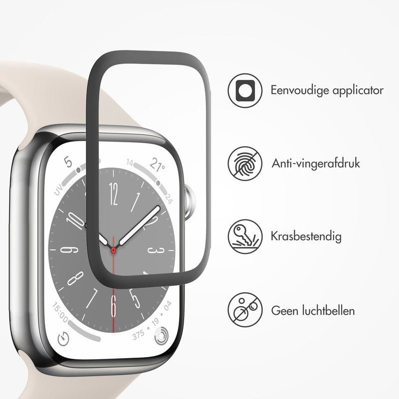 Accezz 2x Screenprotector met applicator voor de Apple Watch Series 1-3 - 38 mm