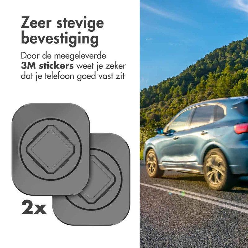 Accezz EasyLock telefoonhouder auto - Ventilatierooster - Universeel - 360 graden draaibaar