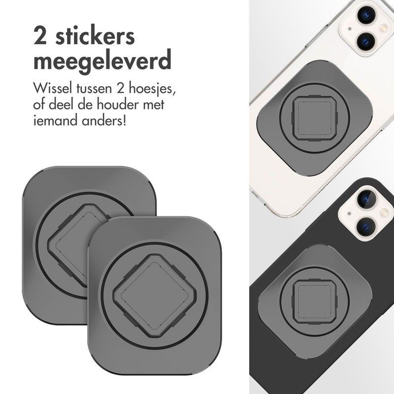 Accezz EasyLock telefoonhouder auto - inclusief hoesje voor je iPhone - Ventilatierooster - 360 graden draaibaar