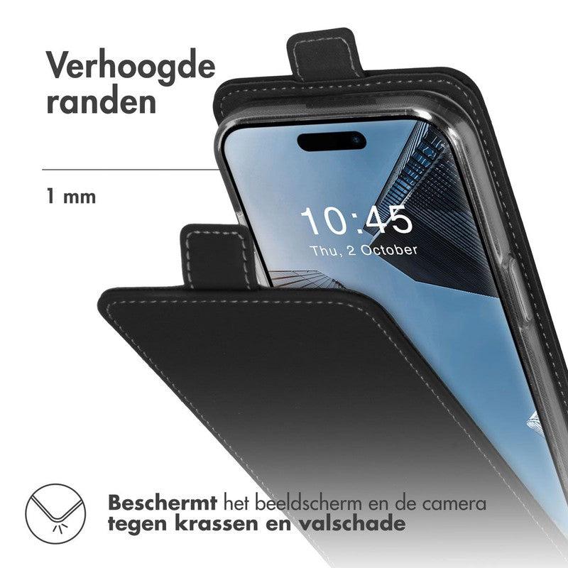 Accezz Flipcase hoesje - Zwart