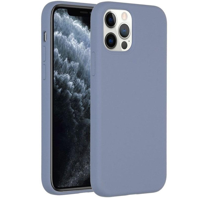 Accezz Liquid Silicone Backcover - Lavender Gray