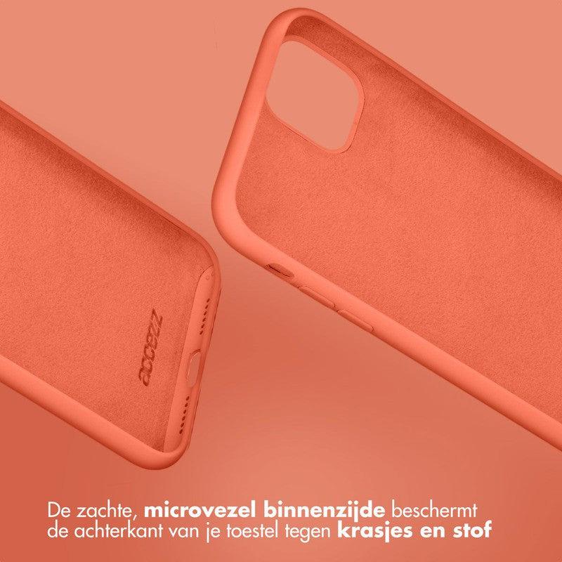 Accezz Liquid Silicone Backcover - Nectarine