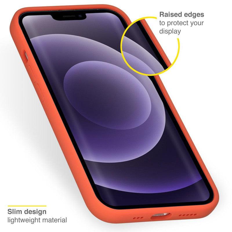 Accezz Liquid Silicone Backcover - Nectarine