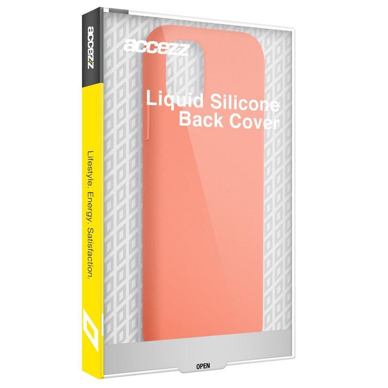 Accezz Liquid Silicone Backcover - Nectarine