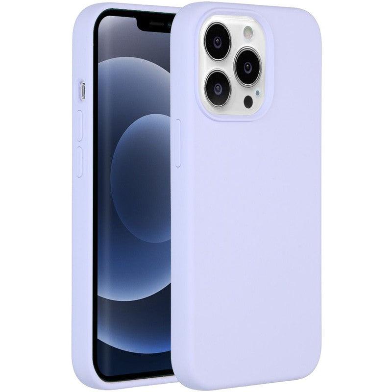 Accezz Liquid Silicone Backcover - Paars