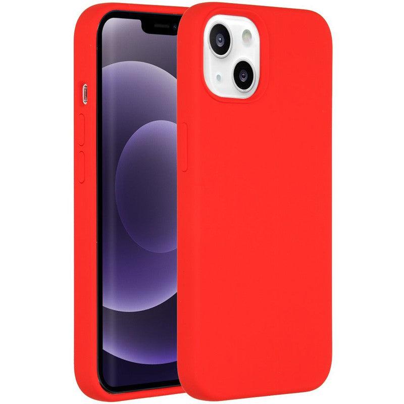 Accezz Liquid Silicone Backcover - Rood