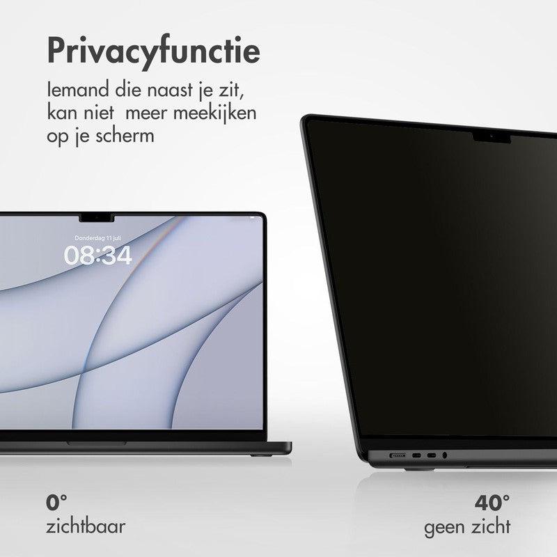 Accezz Magnetische Privacy Screenprotector voor de MacBook Air 13 inch (2018 - 2020) / Pro 13 inch (2018 - 2022) - A1932 / A2179 / A2337