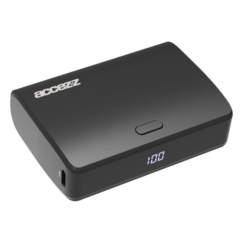 Accezz Omega Series - Powerbank - 10.000 mAh - USB-A & USB-C - Power Delivery - 35 Watt