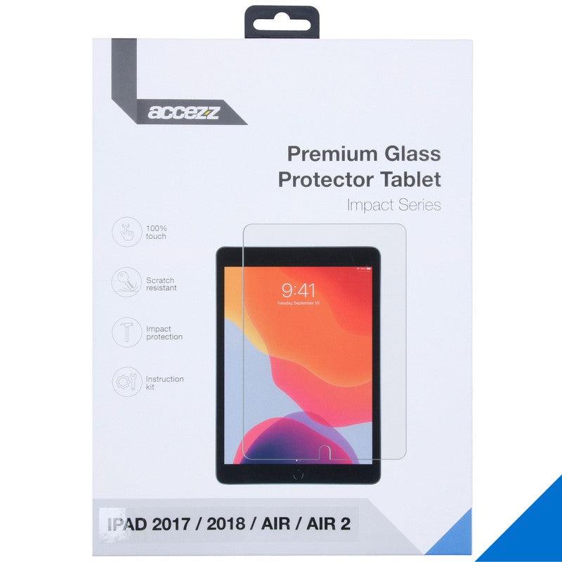 Accezz Premium Glass Screenprotector voor de iPad 5 (2017) 9.7 inch / iPad 6 (2018) 9.7 inch / iPad Air 1 (2013) / iPad Air 2 (2014)