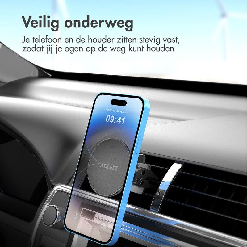 Accezz Telefoonhouder auto - MagSafe - Inclusief Magnetische Cirkel - Ventilatierooster