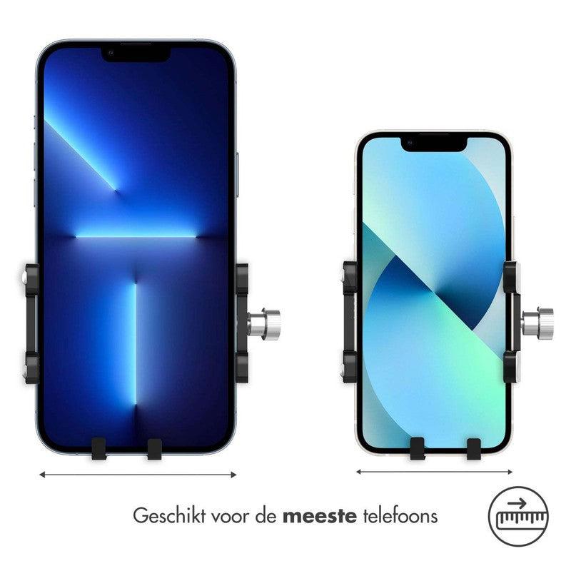 Accezz Telefoonhouder fiets - Verstelbaar - Universeel - Aluminium