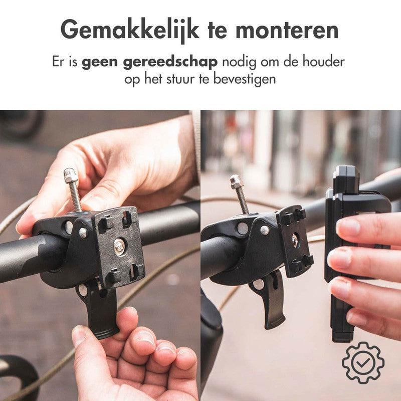 Accezz Telefoonhouder fiets - Verstelbaar - Universeel