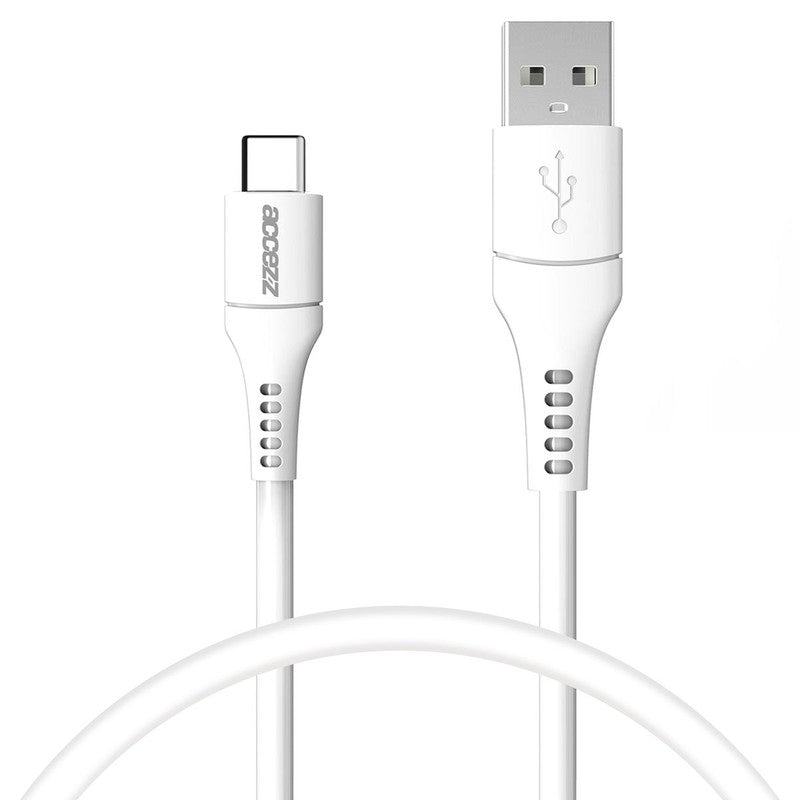 Accezz USB-C naar USB kabel - 0,2 meter - Wit