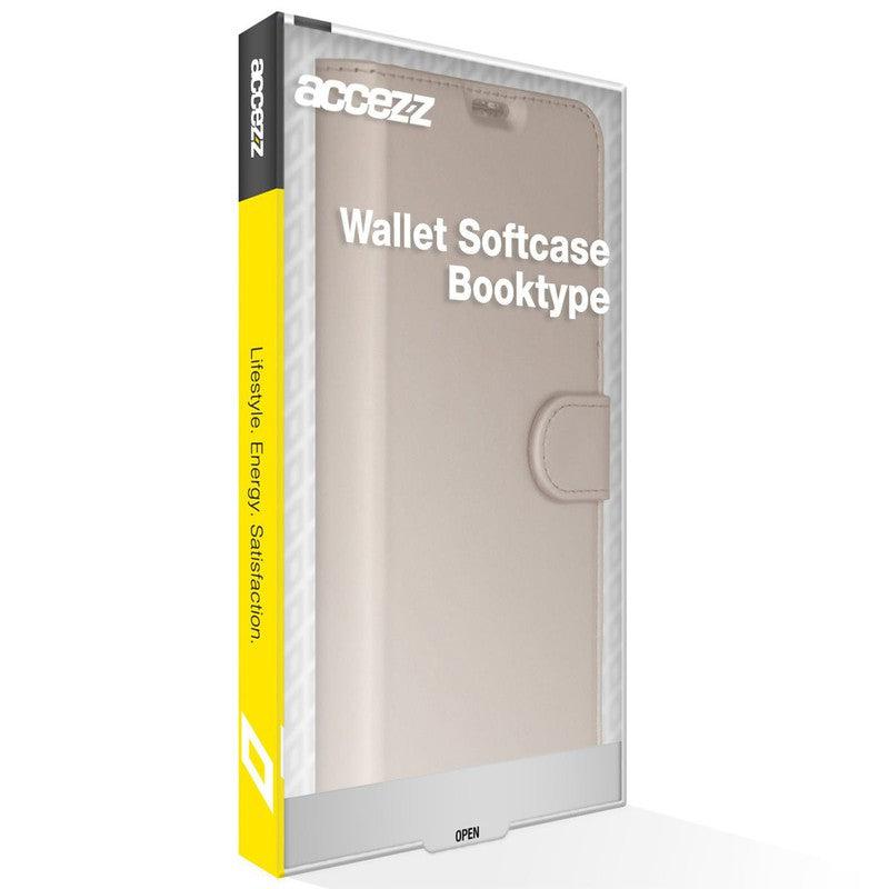 Accezz Wallet Softcase Bookcase - Goud