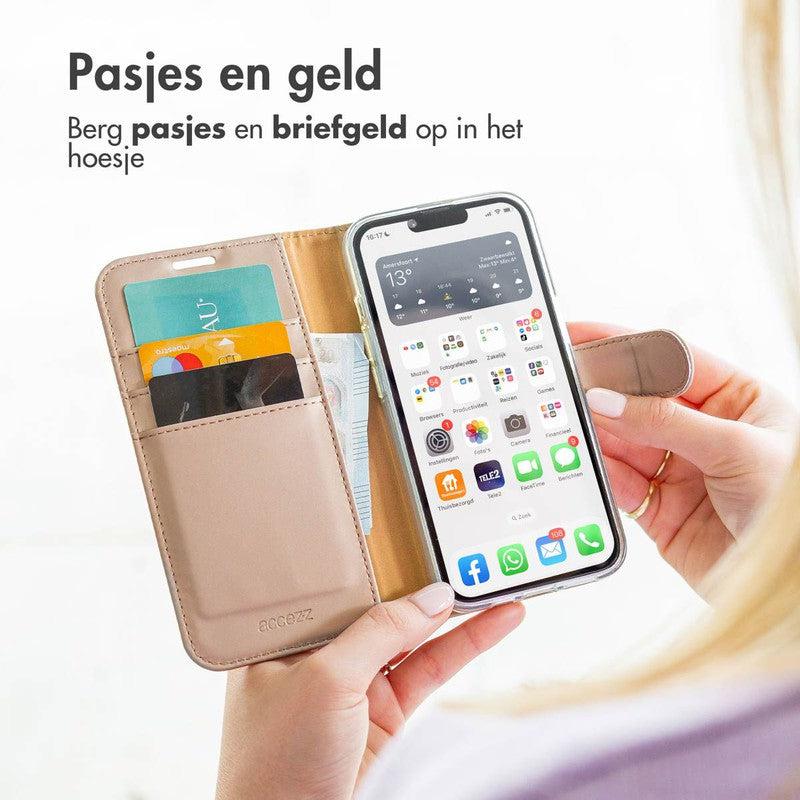 Accezz Wallet Softcase Bookcase - Goud