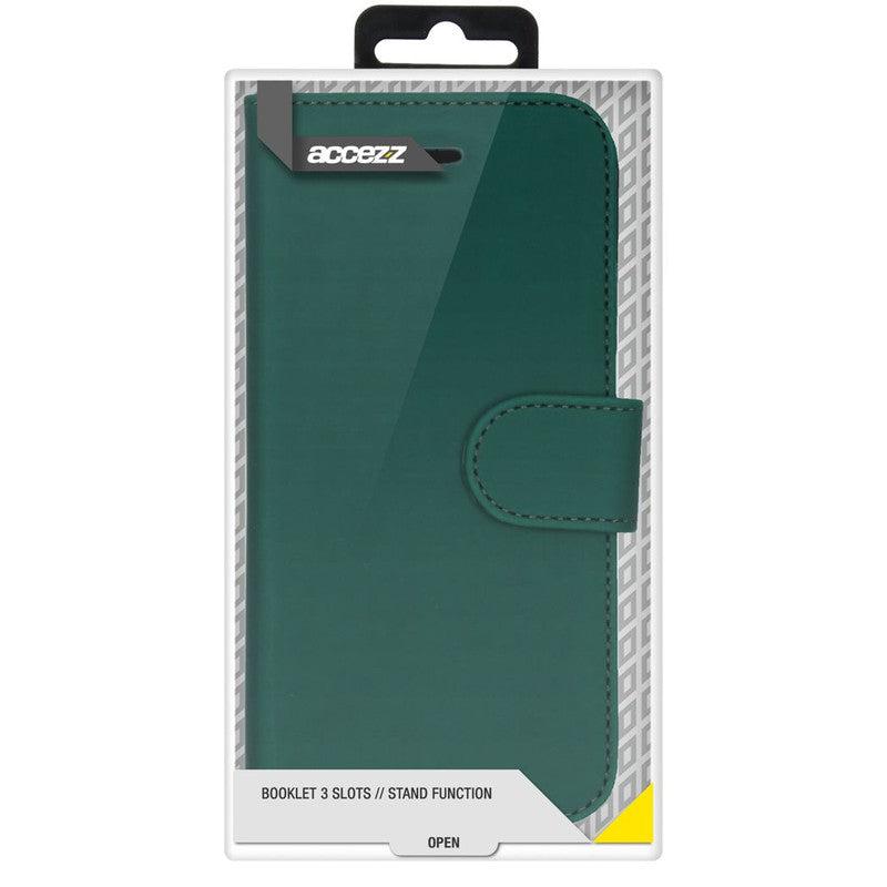 Accezz Wallet Softcase Bookcase - Groen