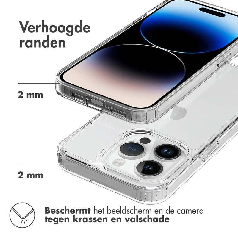 Accezz Xtreme Impact Backcover voor iPhone - Transparant