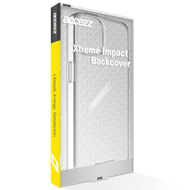 Accezz Xtreme Impact Backcover voor iPhone - Transparant