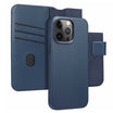 Coque en cuir authentique 2-en-1 pour iPhone - Bleu Nightfall