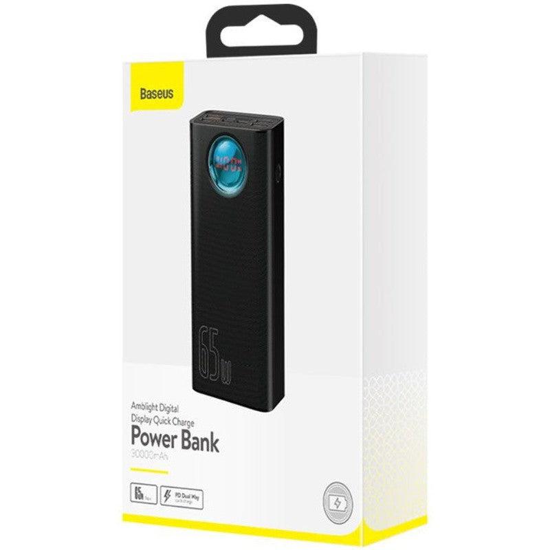 Baseus Amblight 30.000 mAh Extra Krachtige Powerbank Zwart 65W