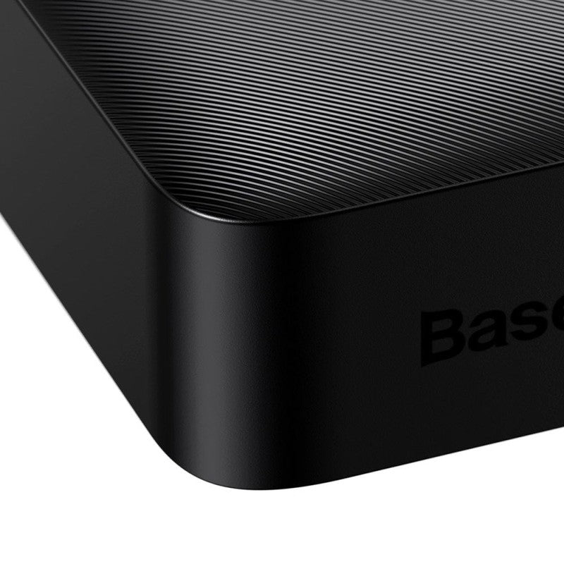 Baseus Bipow 20.000 mAh USB-C Powerbank Reisformaat Met Display Zwart