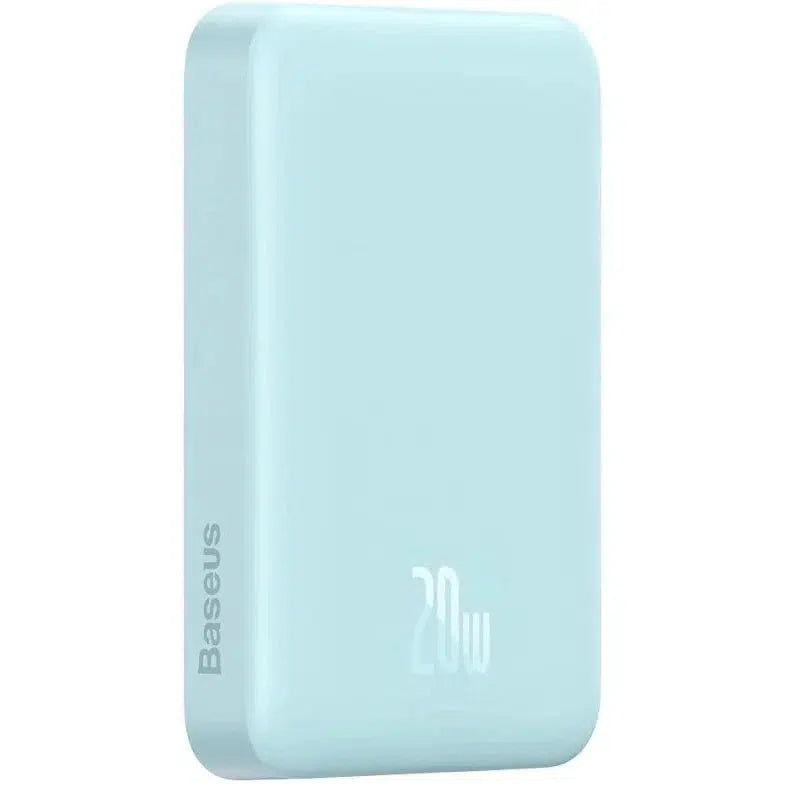 Baseus Megattach 10.000 mAh Powerbank Compact Met MagSafe Blauw 20W