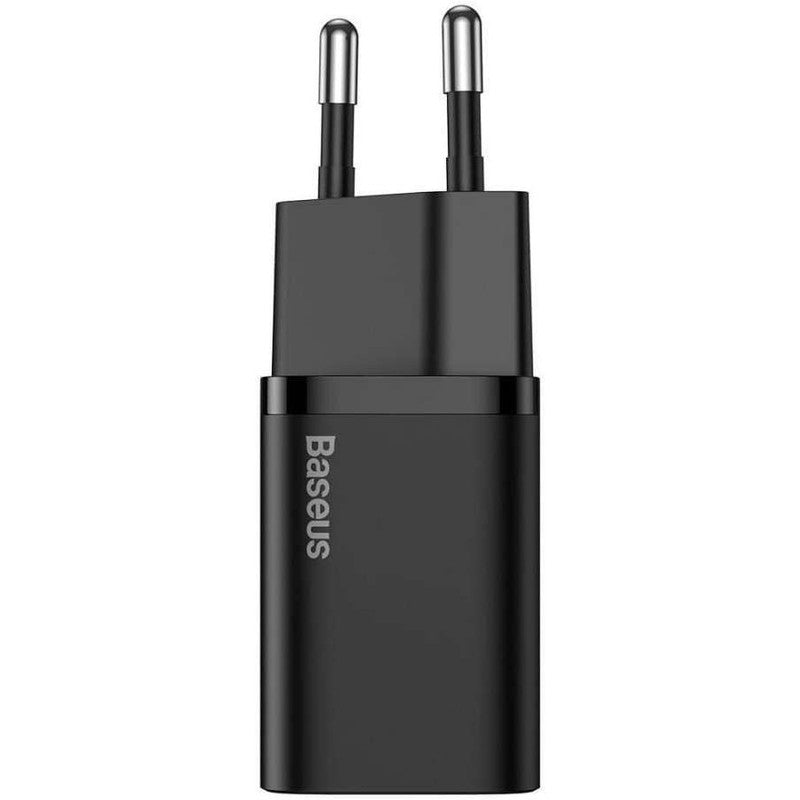 Baseus Snellader 20W PD + USB-C naar Apple Lightning Kabel 1M Zwart