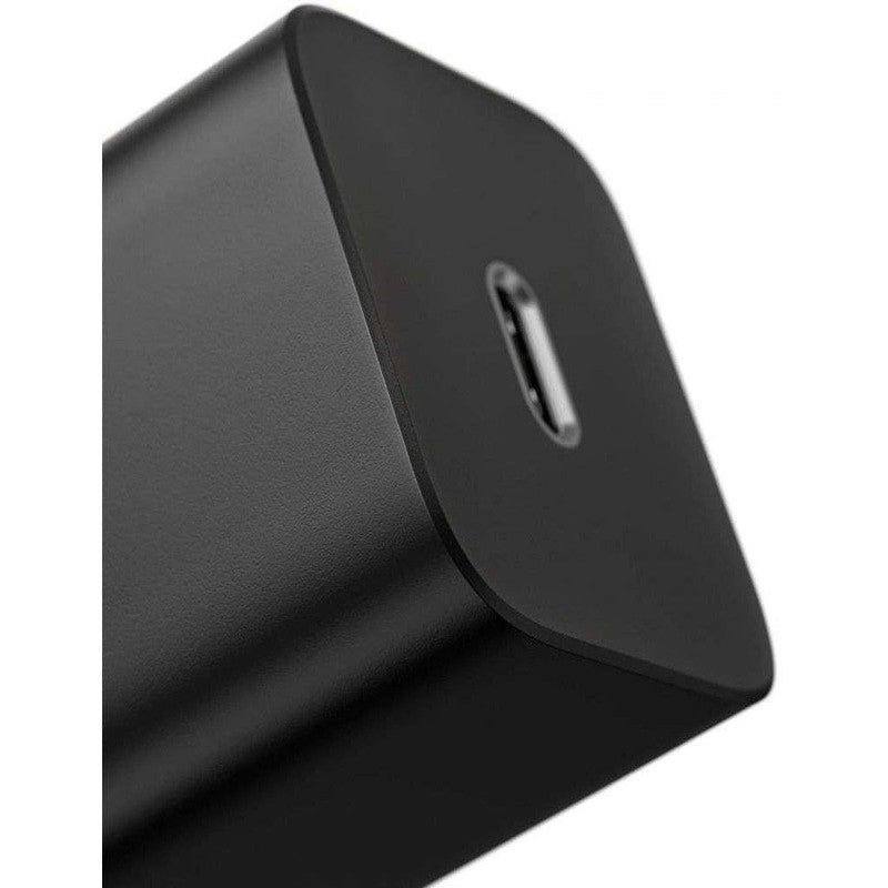 Baseus Snellader 20W PD + USB-C naar Apple Lightning Kabel 1M Zwart