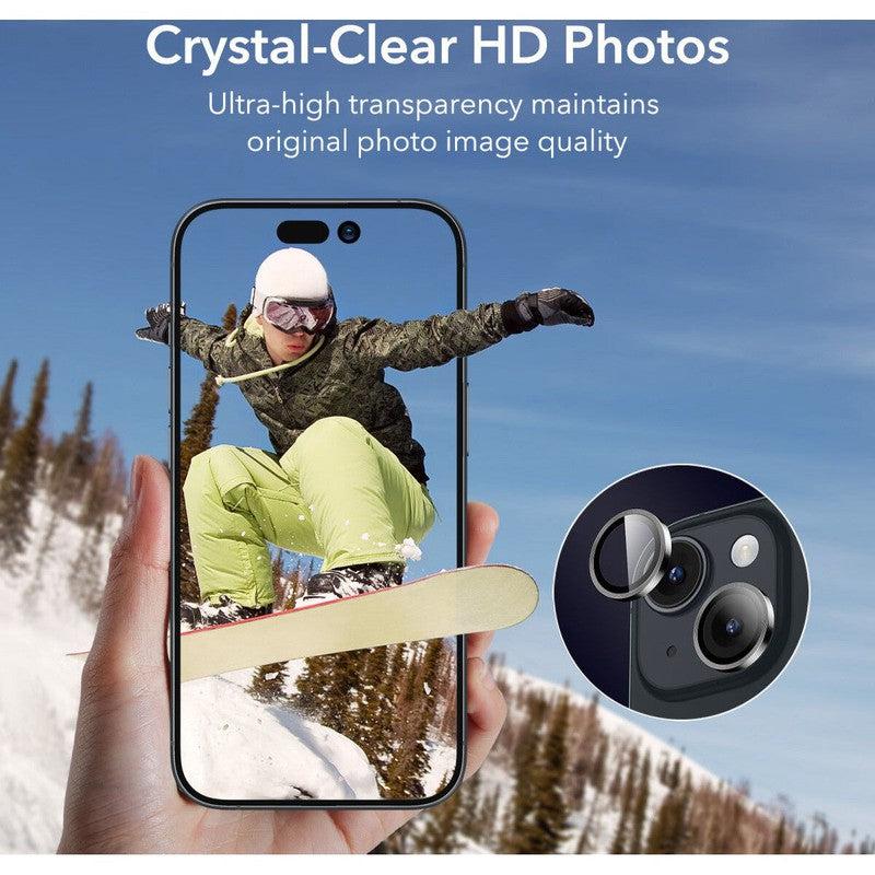 ESR Apple iPhone 15 / 15 Plus Camera Lens Protector Glas Zwart