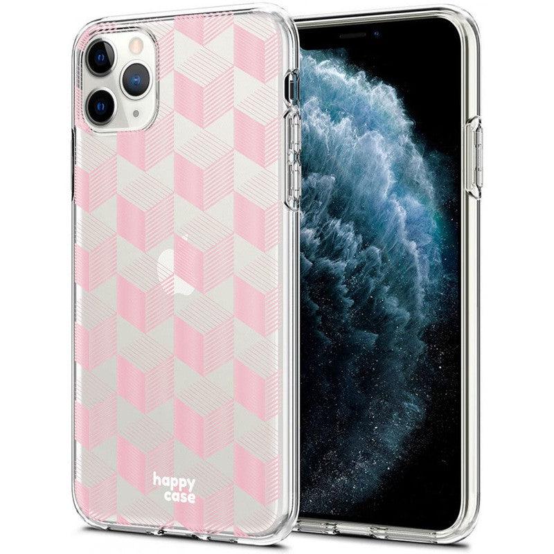 HappyCase iPhone 11 Pro Hoesje Flexibel TPU Blokjes Print