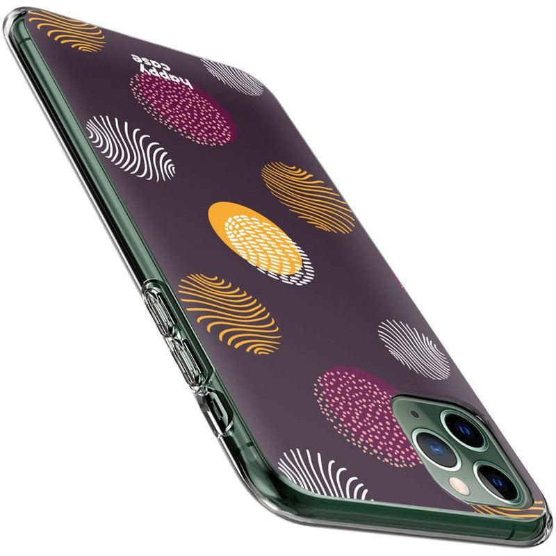 HappyCase iPhone 11 Pro Hoesje Flexibel TPU Cirkels Print