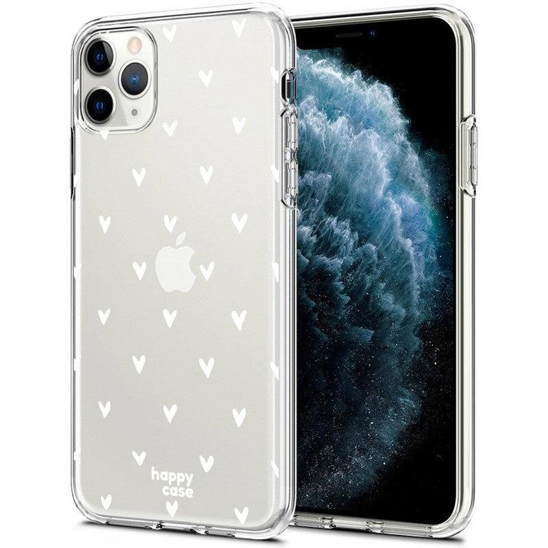 HappyCase iPhone 11 Pro Hoesje Flexibel TPU Hartjes Print