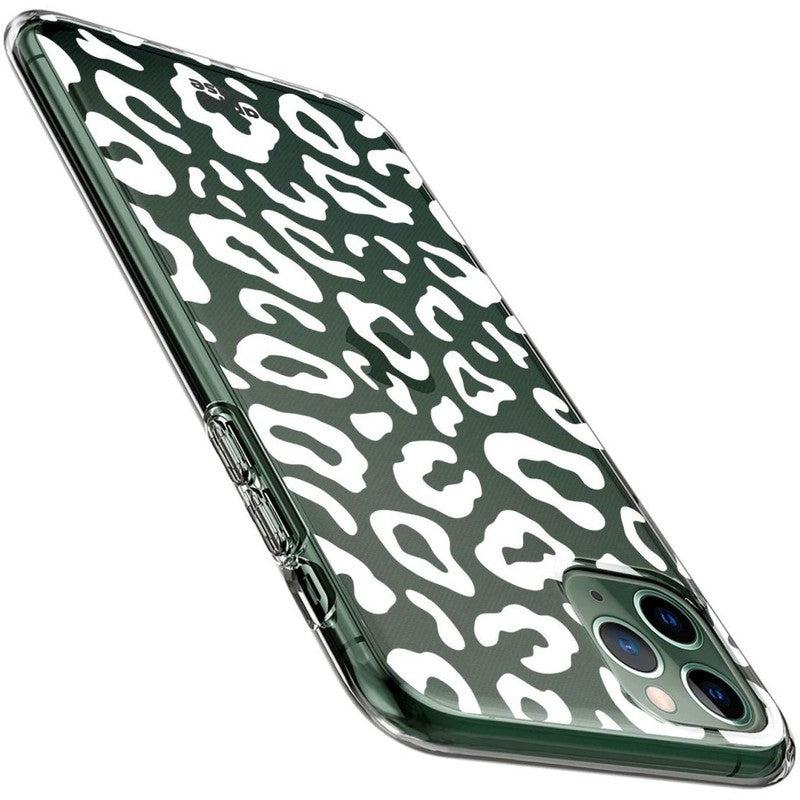 HappyCase iPhone 11 Pro Hoesje Flexibel TPU Luipaard Print