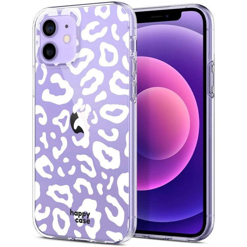 HappyCase iPhone 12 / 12 Pro Hoesje Flexibel TPU Luipaard Print