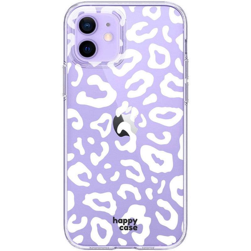 HappyCase iPhone 12 / 12 Pro Hoesje Flexibel TPU Luipaard Print