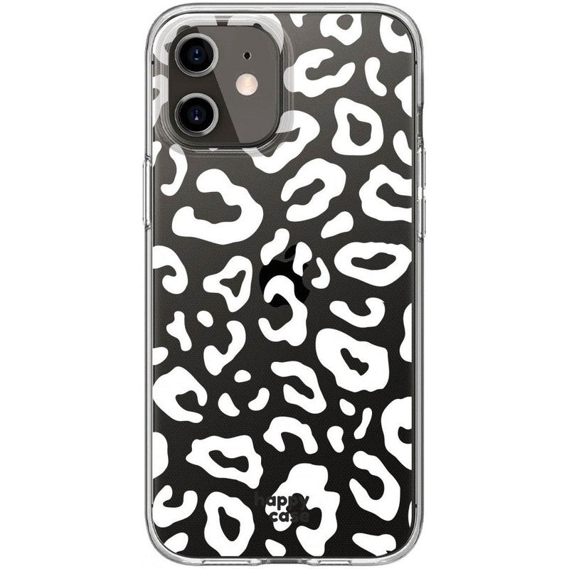 HappyCase iPhone 12 / 12 Pro Hoesje Flexibel TPU Luipaard Print