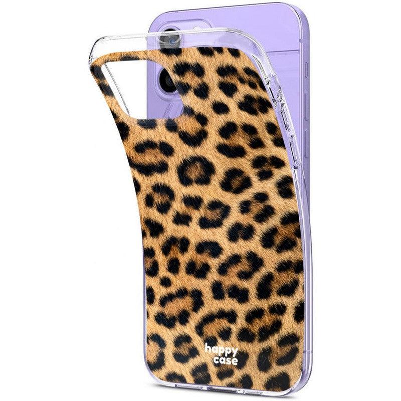 HappyCase iPhone 12 / 12 Pro Hoesje Flexibel TPU Wilde Panter Print