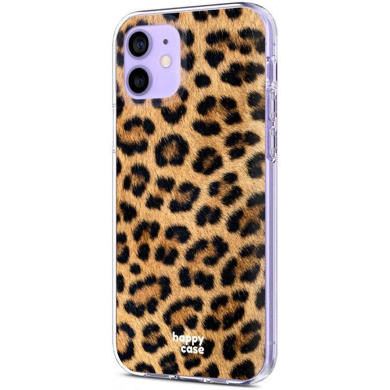 HappyCase iPhone 12 / 12 Pro Hoesje Flexibel TPU Wilde Panter Print