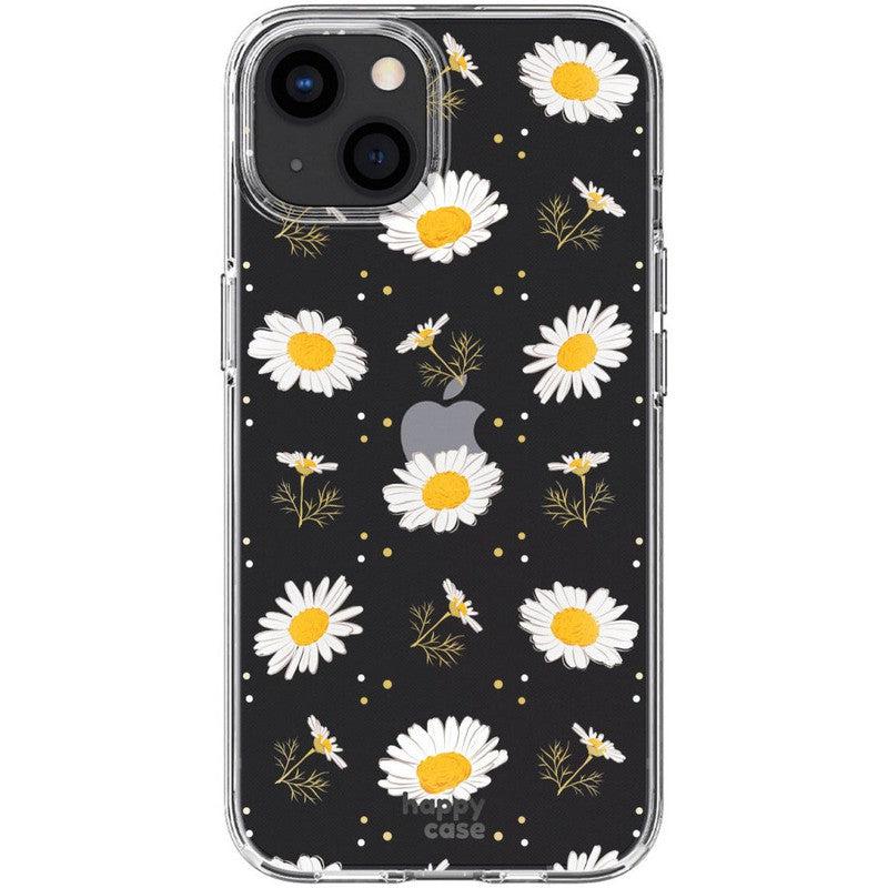 HappyCase iPhone 13 Hoesje Flexibel TPU Bloemen Print