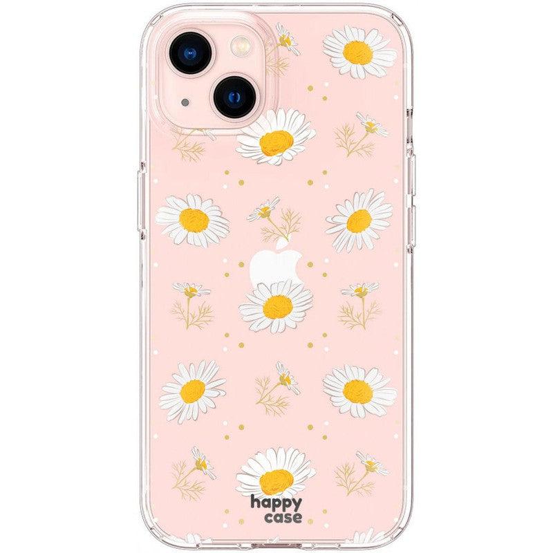 HappyCase iPhone 13 Hoesje Flexibel TPU Bloemen Print