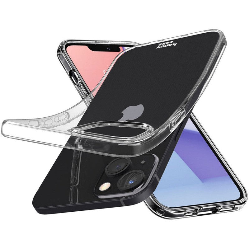 HappyCase iPhone 13 Hoesje Flexibel TPU Clear Print