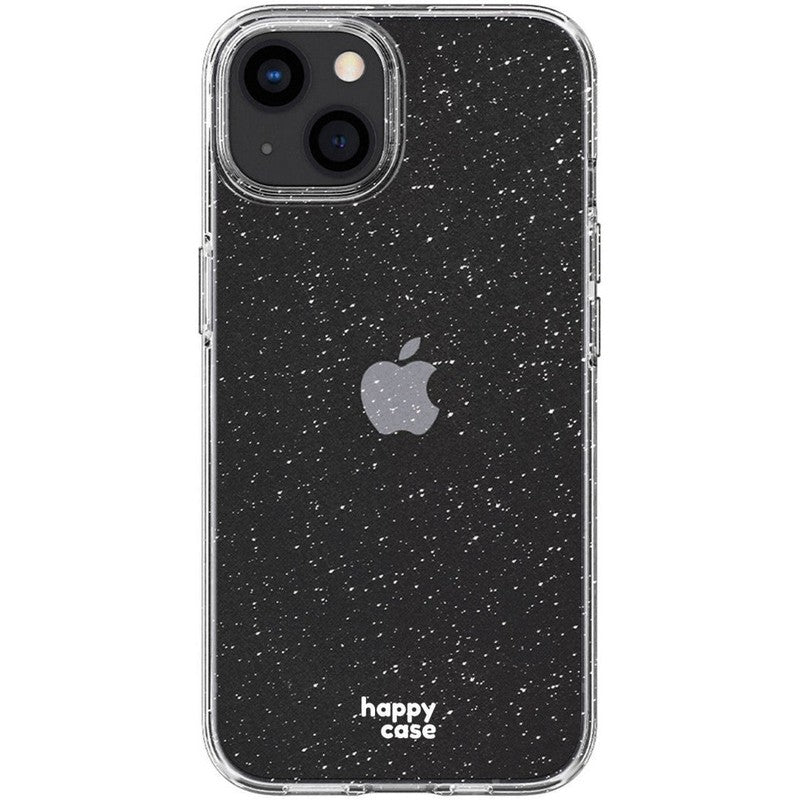 HappyCase iPhone 13 Hoesje Flexibel TPU Glitter Print