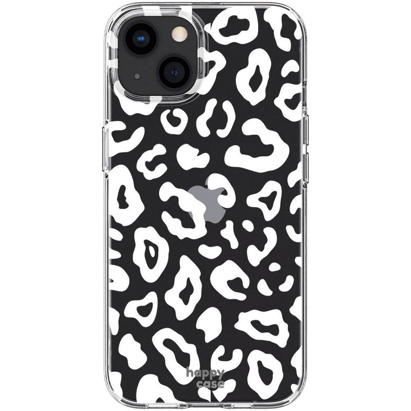 HappyCase iPhone 13 Hoesje Flexibel TPU Luipaard Print