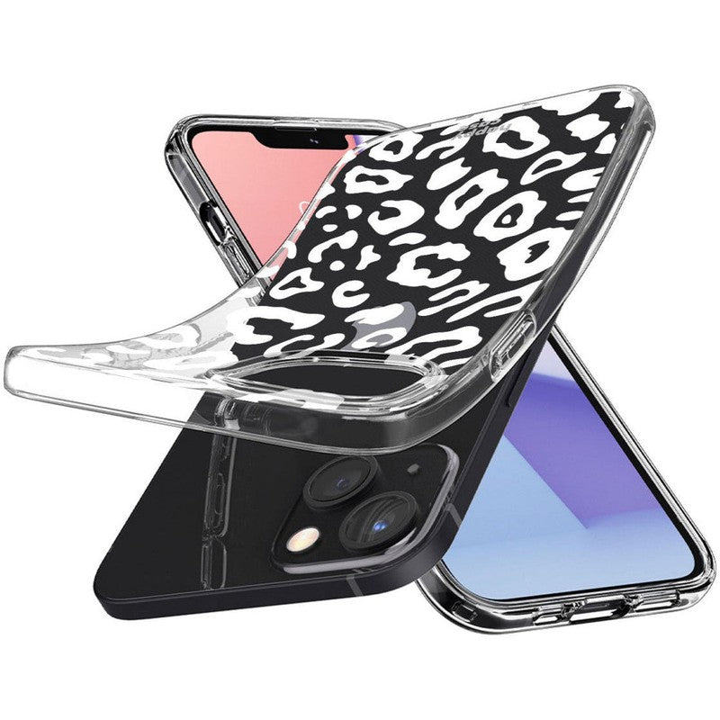 HappyCase iPhone 13 Hoesje Flexibel TPU Luipaard Print