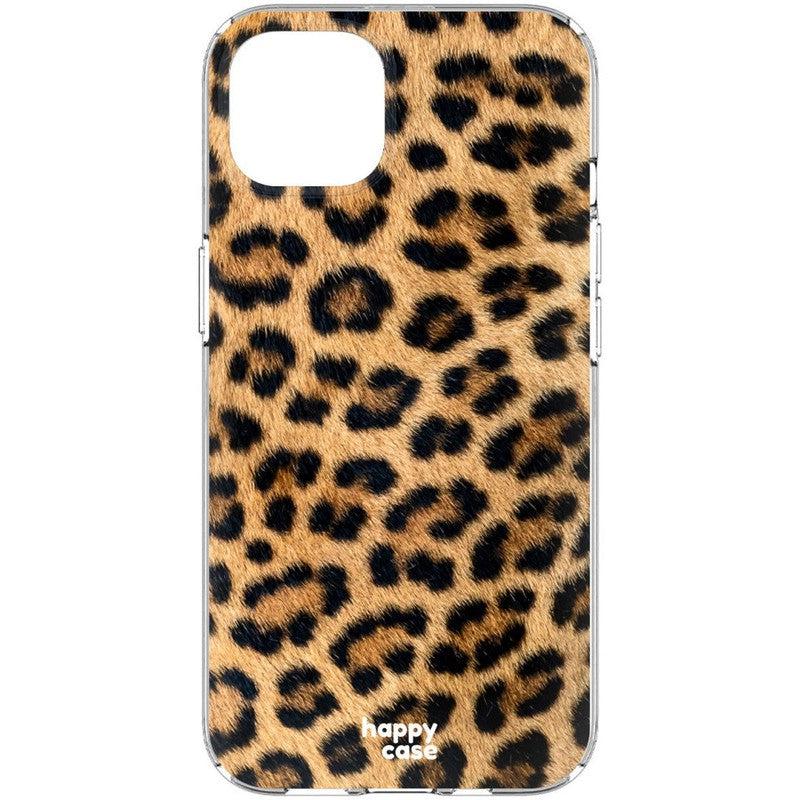 HappyCase iPhone 13 Hoesje Flexibel TPU Wilde Panter Print