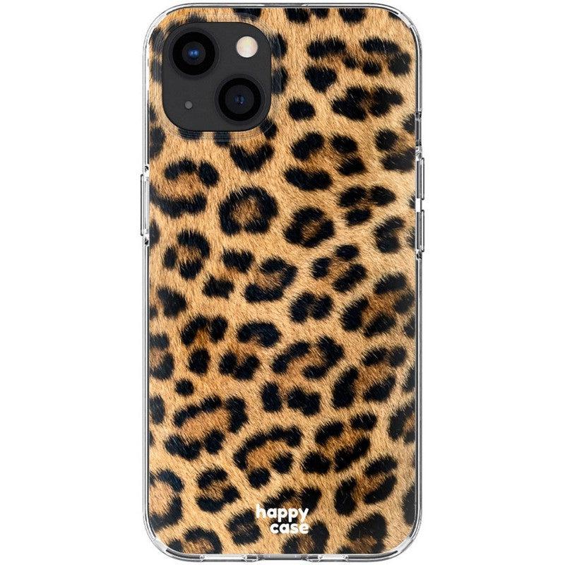 HappyCase iPhone 13 Hoesje Flexibel TPU Wilde Panter Print