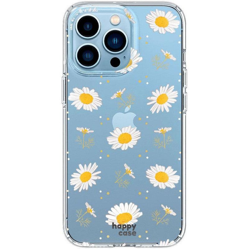 HappyCase iPhone 13 Pro Hoesje Flexibel TPU Bloemen Print