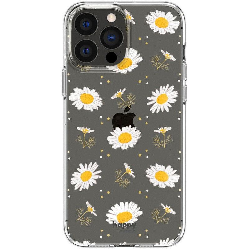 HappyCase iPhone 13 Pro Hoesje Flexibel TPU Bloemen Print