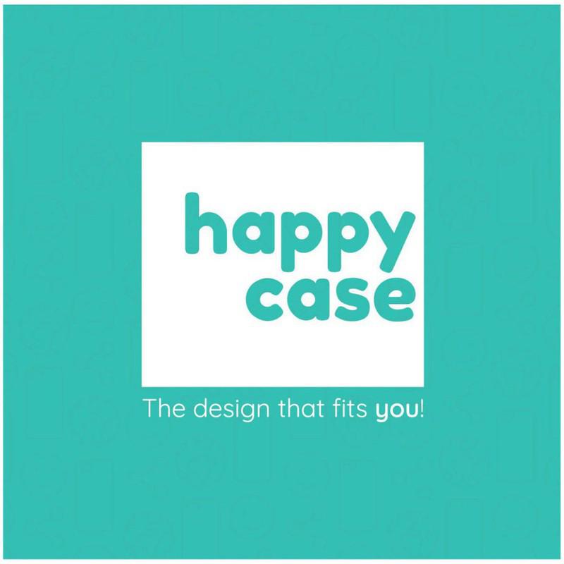 HappyCase iPhone 14 Hoesje Flexibel TPU Aqua Marmer Print